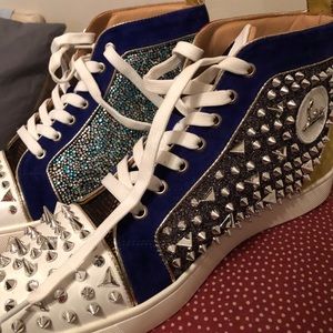Christian Louboutins Hightop Spikes NEVER WORN